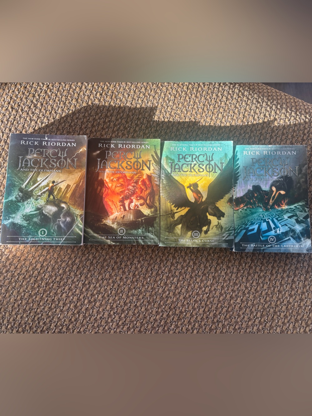 Percy Jackson Paperback Set - Books 1-4